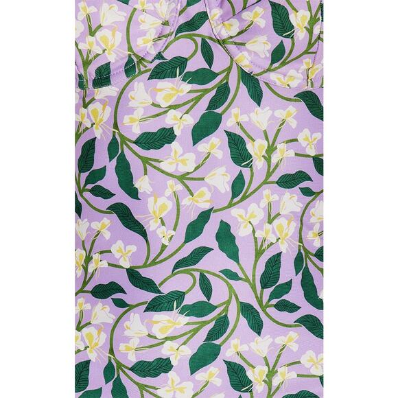 Agua By Agua Bendita Bano Lila One-Piece Swimsuit Purple - L - Picture 5 of 5